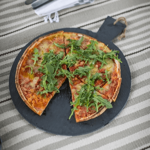 Image showing the Pizza board, L42 x W35 x H0.5cm, Slate product.