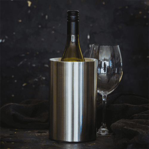 Image showing the Double Walled Wine Cooler, Stainless Steel product.