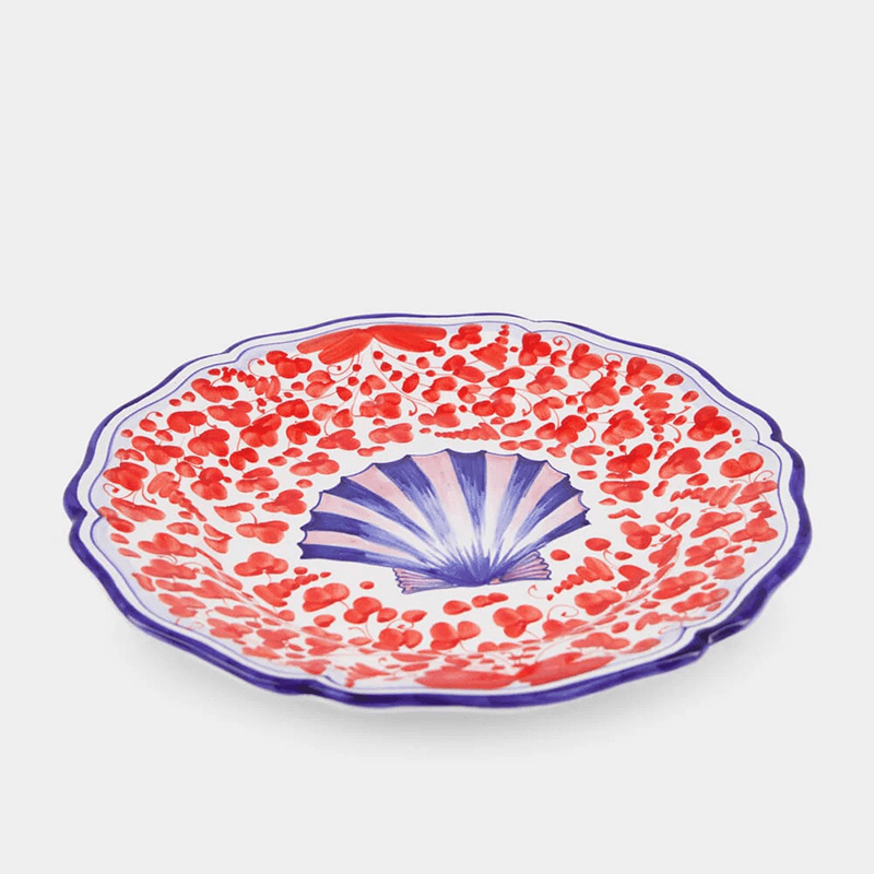 Menagerie D’été Plate, D28cm, Red