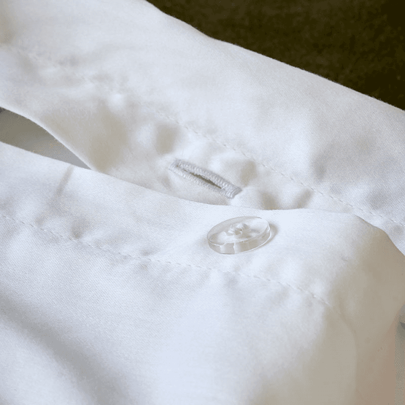 Scallop Edge Duvet Set, Super King, Matcha