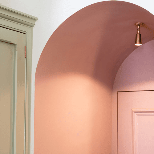 Image showing the Baylis  Single Spotlight, L8cm, Antique Brass product.