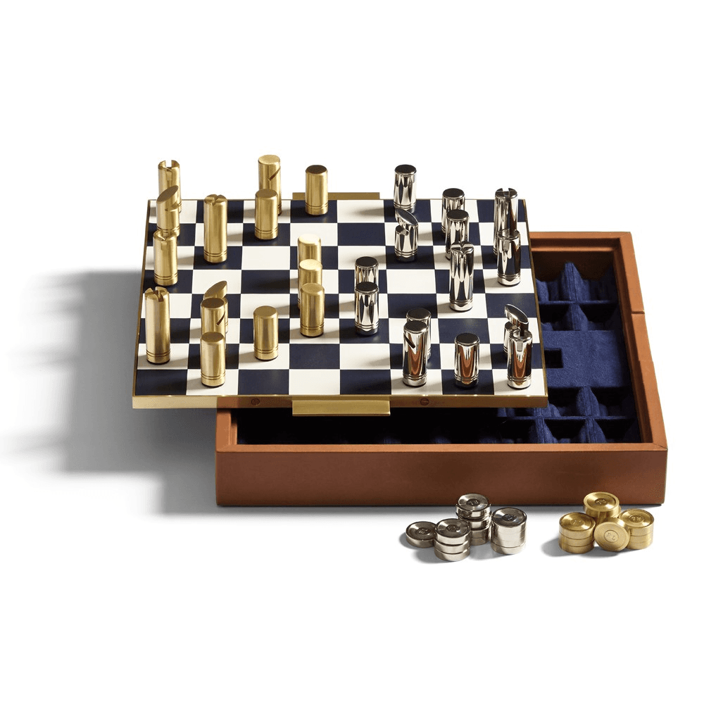 Fowler Chess set, 42 x 40cm