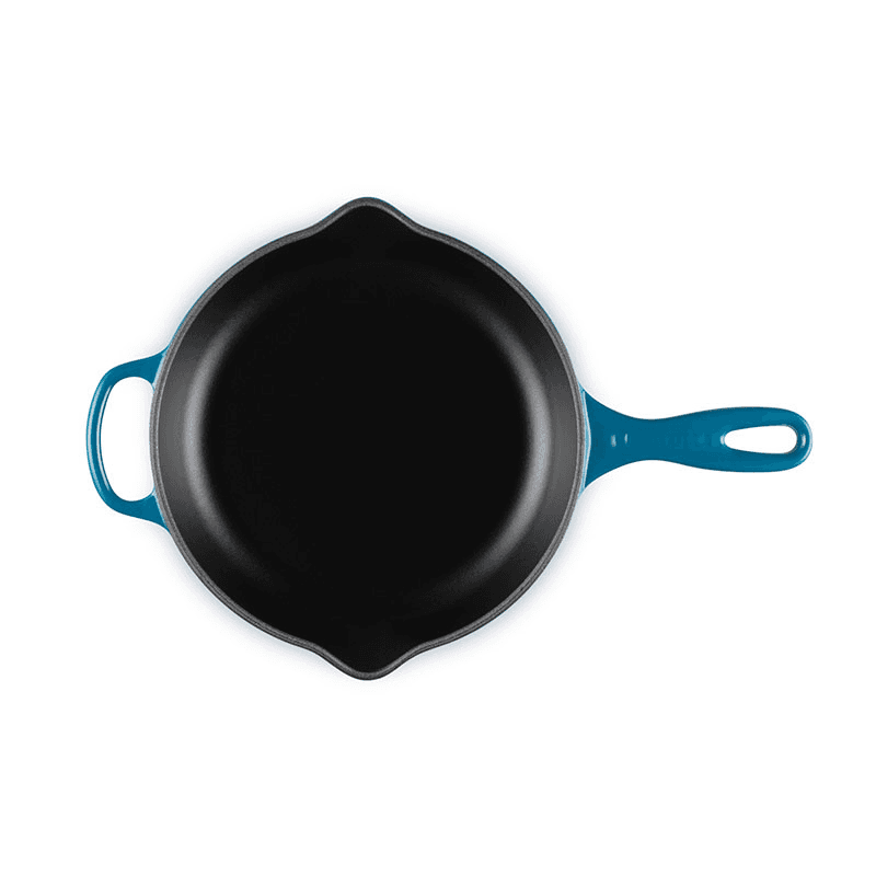 Le Creuset Signature Cast Iron 23cm Frying Pan Deep Teal
