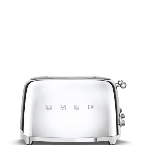 Image showing the 50's Retro 4 slice toaster - 4 slot, chrome product.