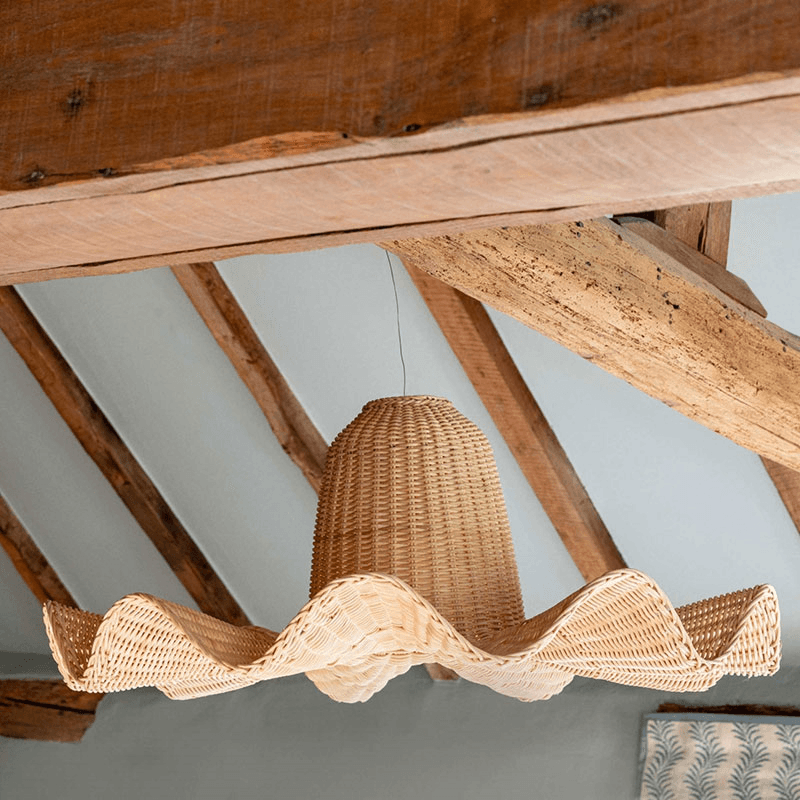 Luna Rattan Pendant Shade, Natural