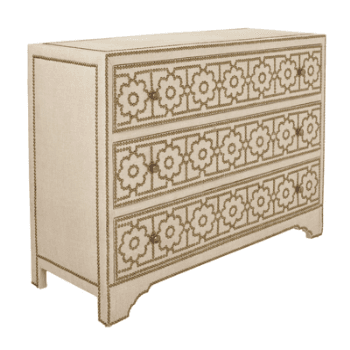 Image showing the Durbar Chest of drawers, W121 x D48 x H88cm, Natural product.