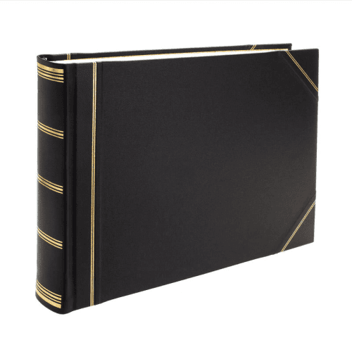 Image showing the Original Landscape Card Photo Album, 30.5 x 42cm, Navy product.
