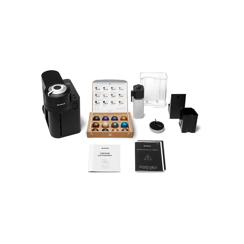 Vertuo Lattissima Coffee Machine, Black