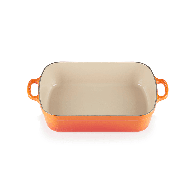 Signature Cast Iron Rectangular roaster, 37cm - 6.6 litre, Volcanic
