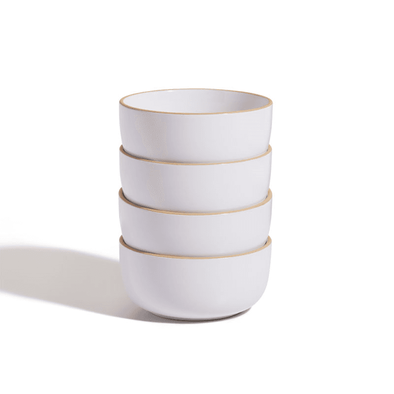 Set of 4 Soup Bowls, 15cm, Steam