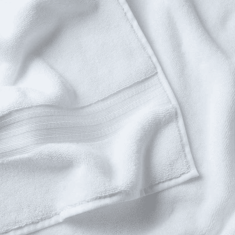 The Plush Bath Towel, Snow