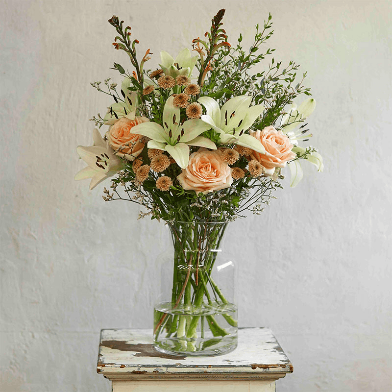 Classic 6 Month Flower Subscription and Bespoke Vase