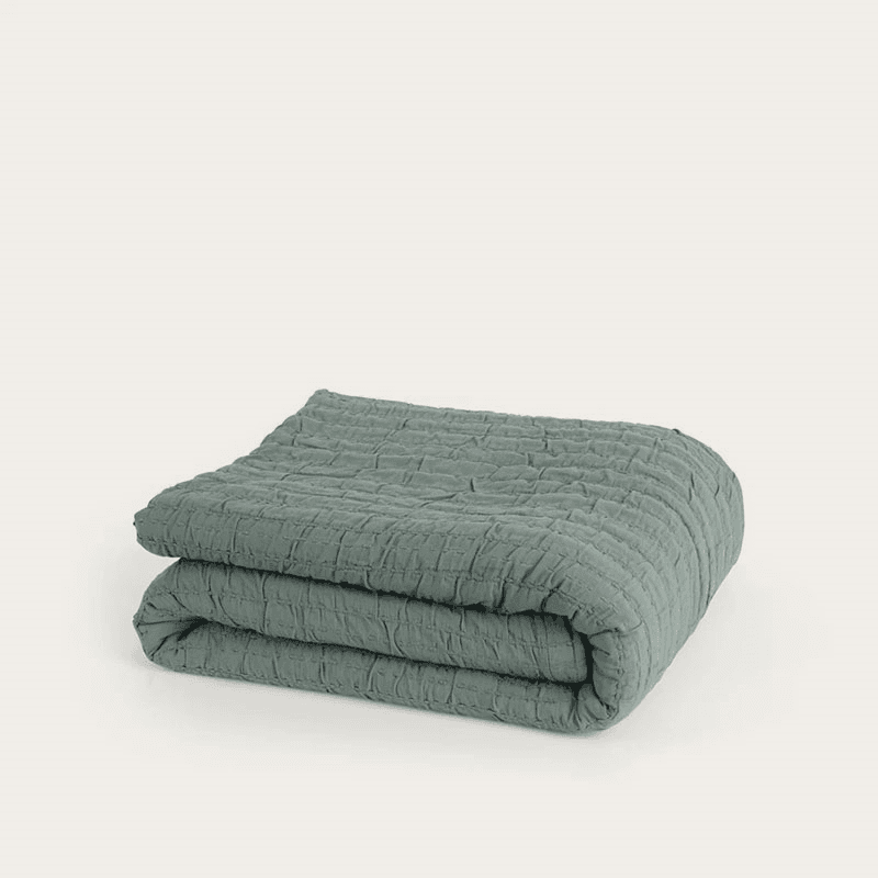 Tilda Bedspread, 250 x 240cm, Cactus
