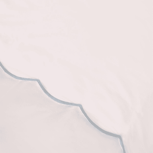 Image showing the Annabelle Pair of Oxford Pillowcases, Standard, Powder Blue product.