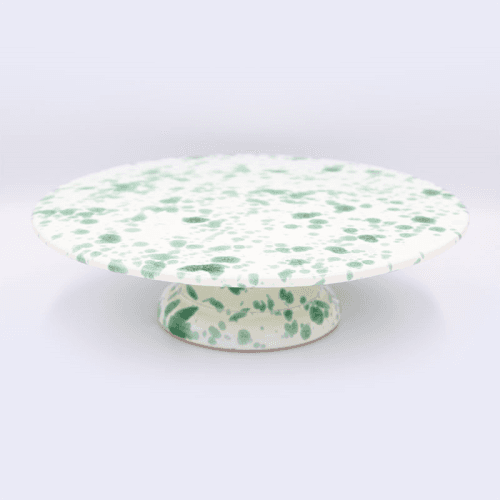 Image showing the Splatter Cake Stand, D25.5cm, Pistachio product.
