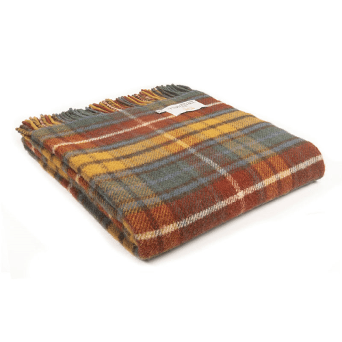 Image showing the Tartan Throw, 150 x 183cm, Antique Buchanan product.