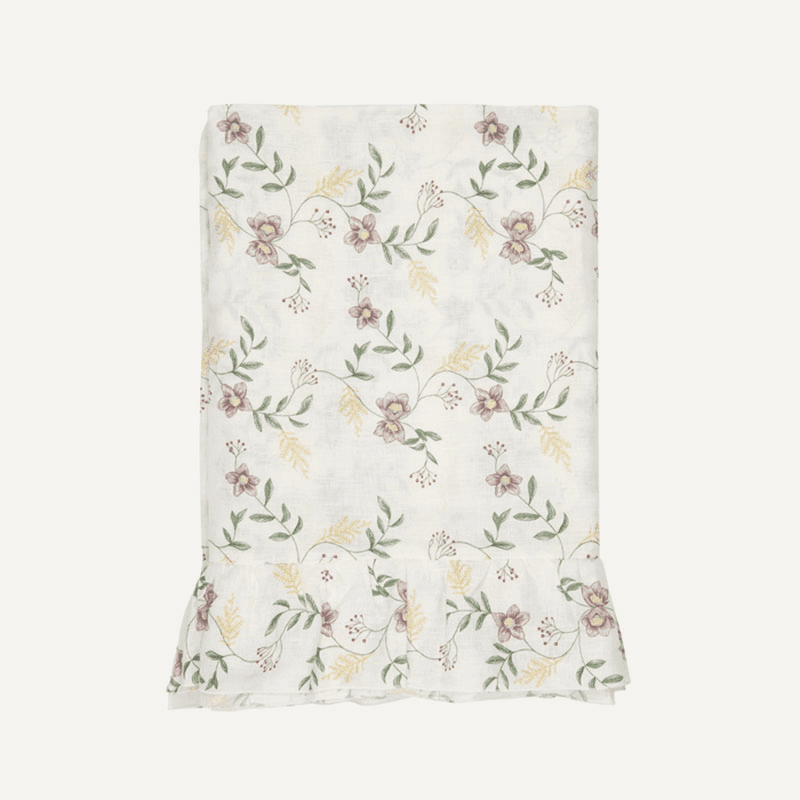 Hellebore Ruffle Tablecloth, 300 x 170cm, Multi