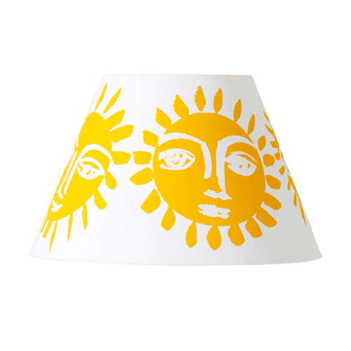Image showing the Sunne Lampshade, D30cm, Lemon product.