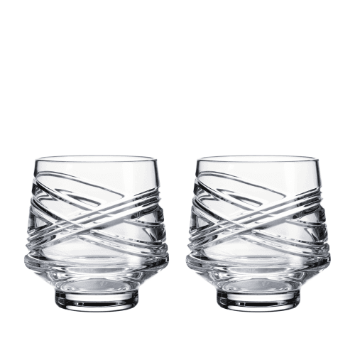 Image showing the Aran Set of 2 Tumblers, 285ml, Clear product.