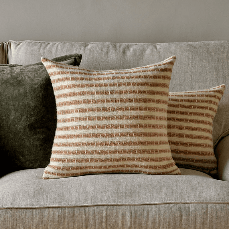 Sanval Wool Cushion Cover, 50 x 50cm, Rust