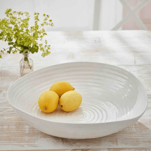 Image showing the Ceramics Statement bowl, 36.5cm, White product.