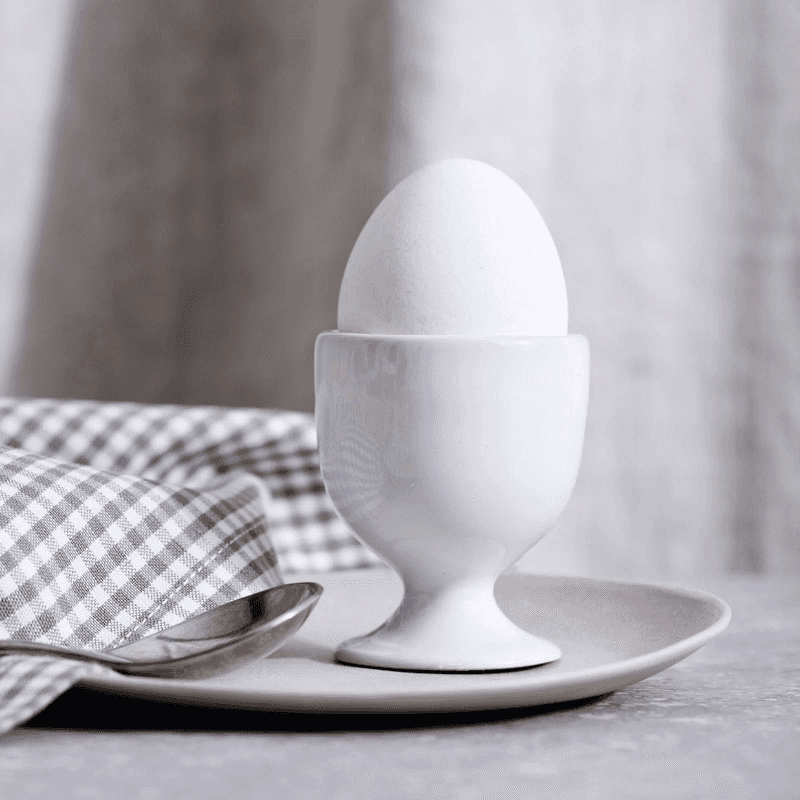 Portobello Egg Cup, H6,5cm, White