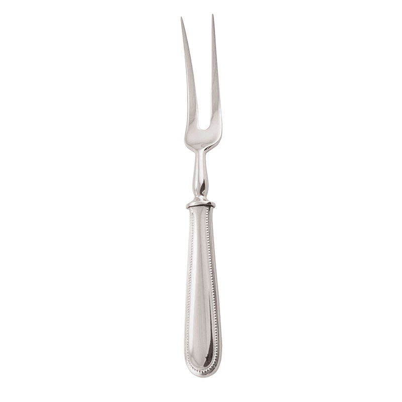 Carving Fork- Perles, Silver Plate