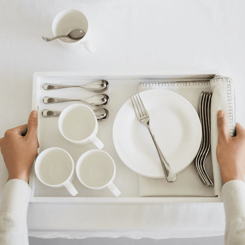 Image showing the Symons Side plate, 23cm, White Bone China product.