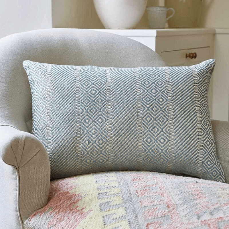 Minerva Cushion, 40 x 60cm, Duck Egg