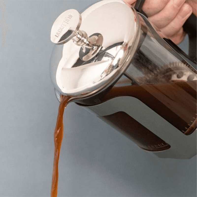 Roma Stainless Steel Cafetière, 4 Cup, Silver