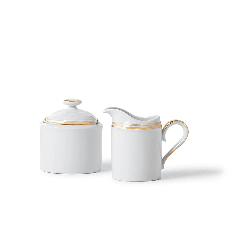 Wilshire Creamer Set, Gold