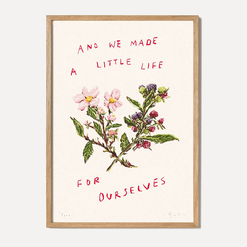 Lucy Mahon And We Made a Little Life for Ourselves Print, A4, Multi