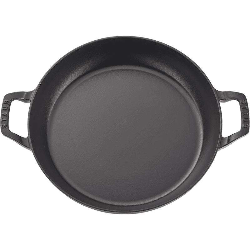 Cast Iron Braiser with Glass Lid, 30cm, Eucalyptus