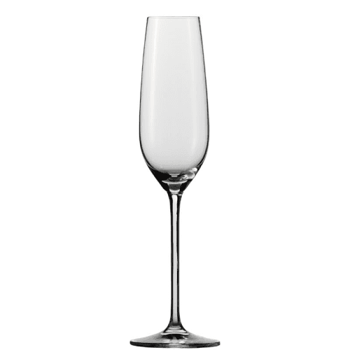 Image showing the Fortissimo Set of 4 Champagne Flute, 240ml, Clear product.