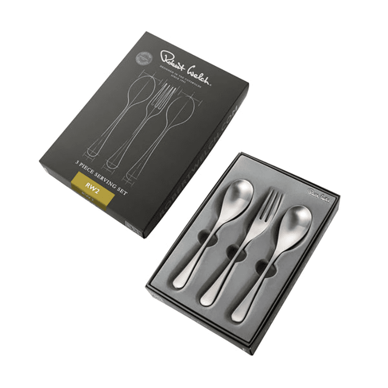 RW2 Satin 3 piece serving set, stainless steel