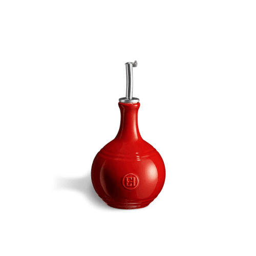 Image showing the Ceramic Vinegar Flask, 400ml, Burgundy product.