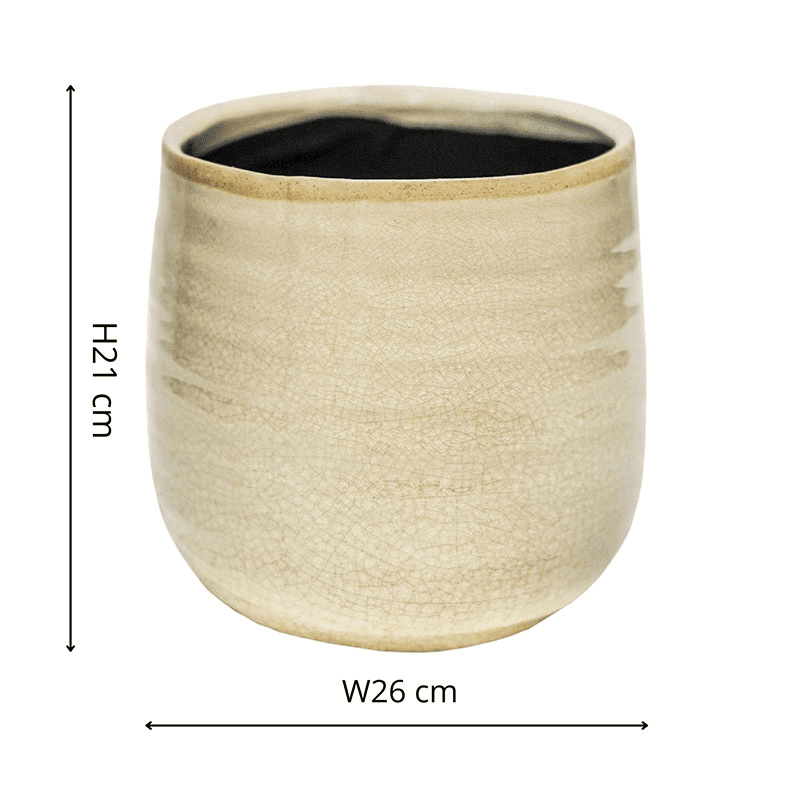 Como Pot, D26cm, Ivory