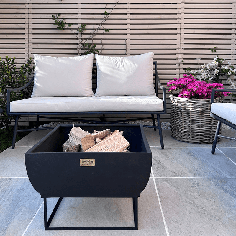 Windermere Outdoor firebowl, W50cm, Black