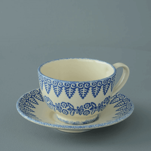 Image showing the Lacey Blue Cup and saucer product.