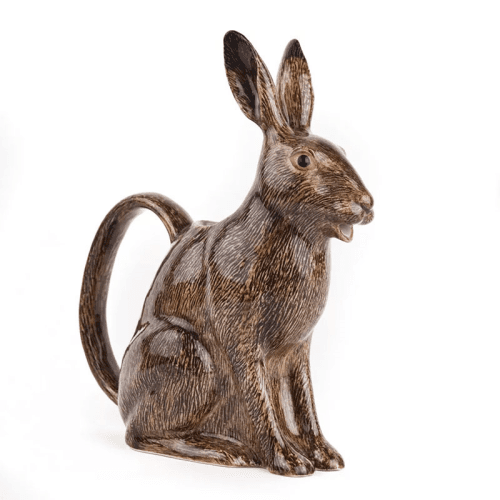 Image showing the Hare Water Jug, H17cm, Brown product.