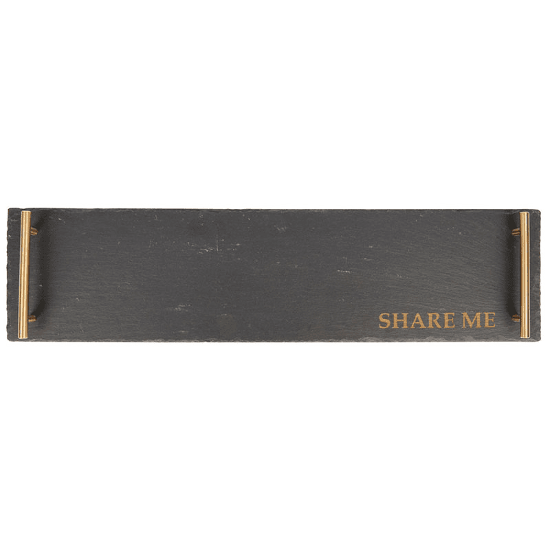Rectangular platter, W60 x L15 x H3.5cm, Slate