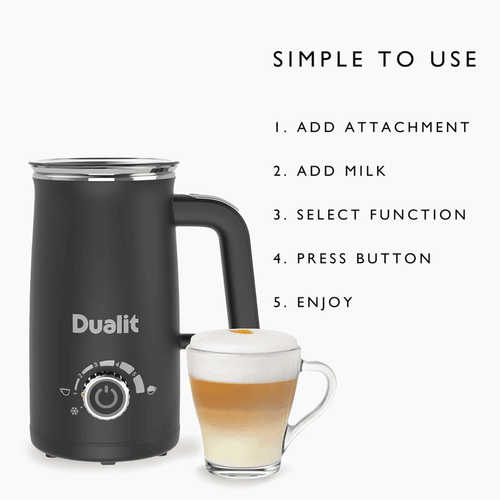 Milk Frother Max, Black