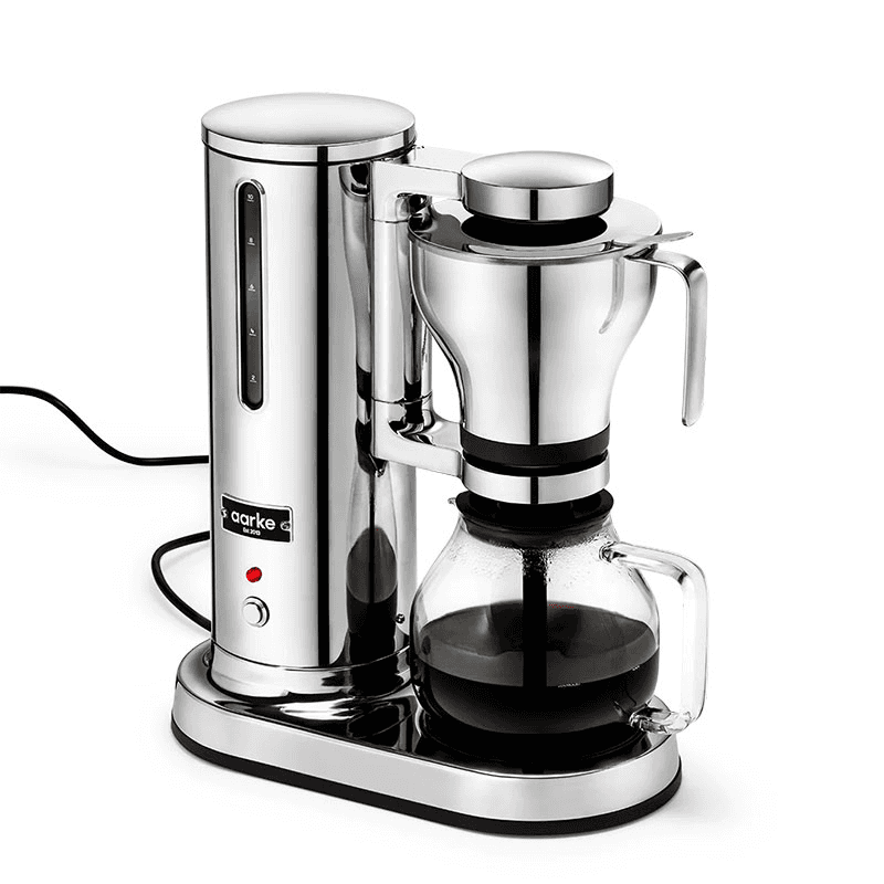 Electric Drip Coffee Brewer, 1.25L, Stainless Steel