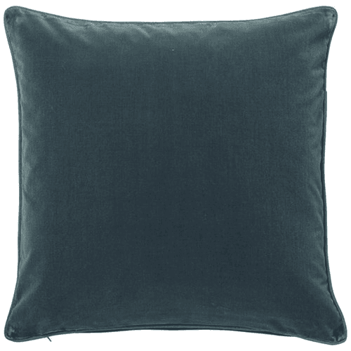 Cushion cover, 51cm, air force blue velvet