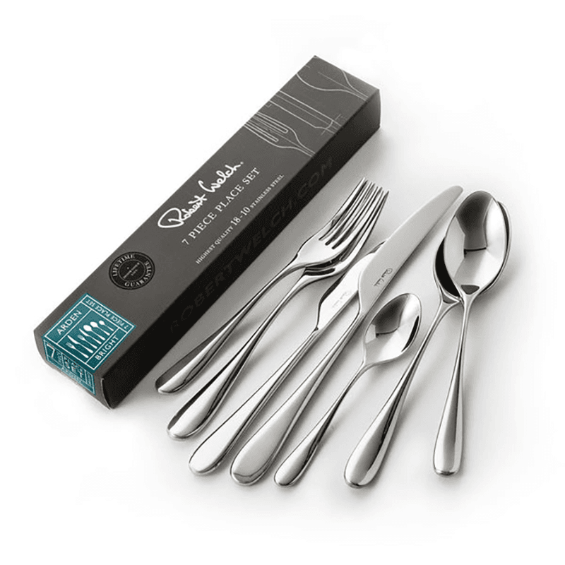 Arden Bright 7 piece place setting, stainless steel