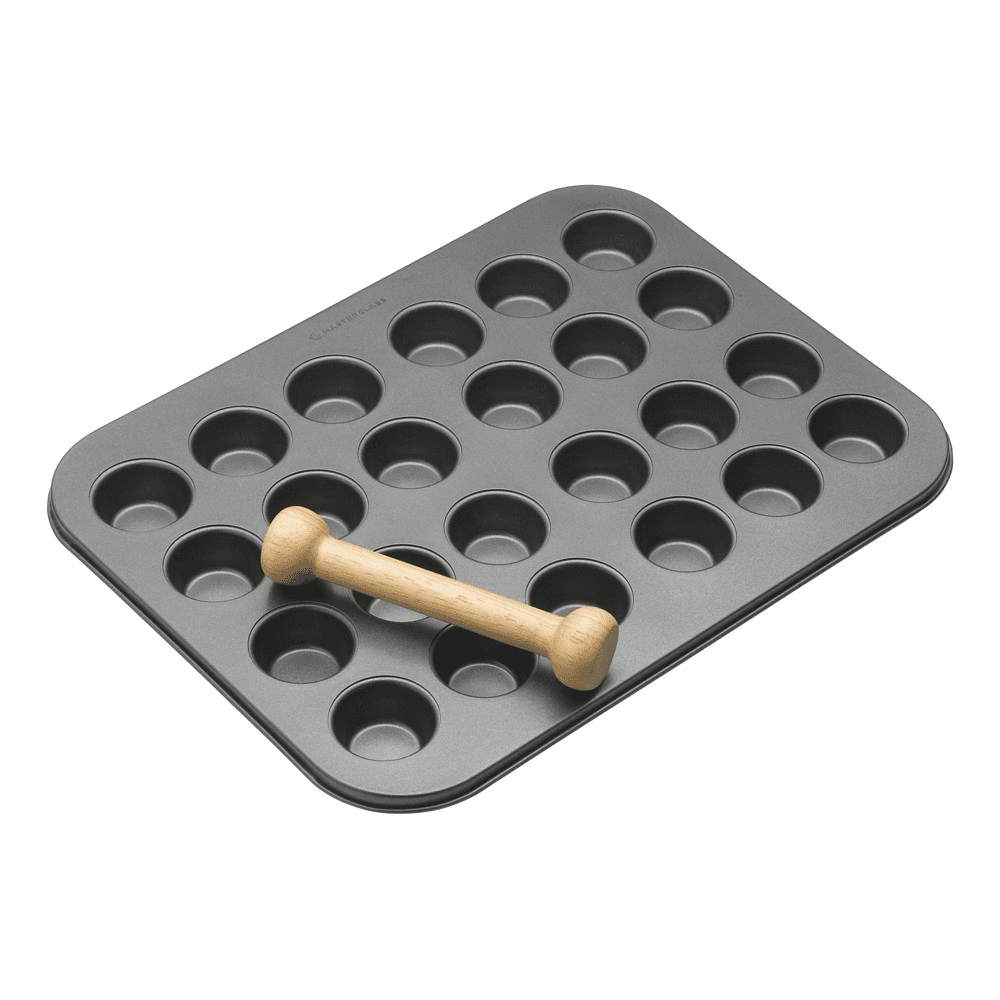 Mini tart tin, 35 x 27cm, Black