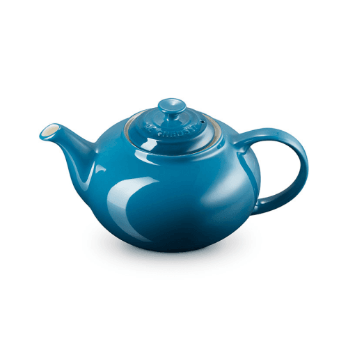 Image showing the Stoneware Grand teapot, 1.3L, Deep Teal product.
