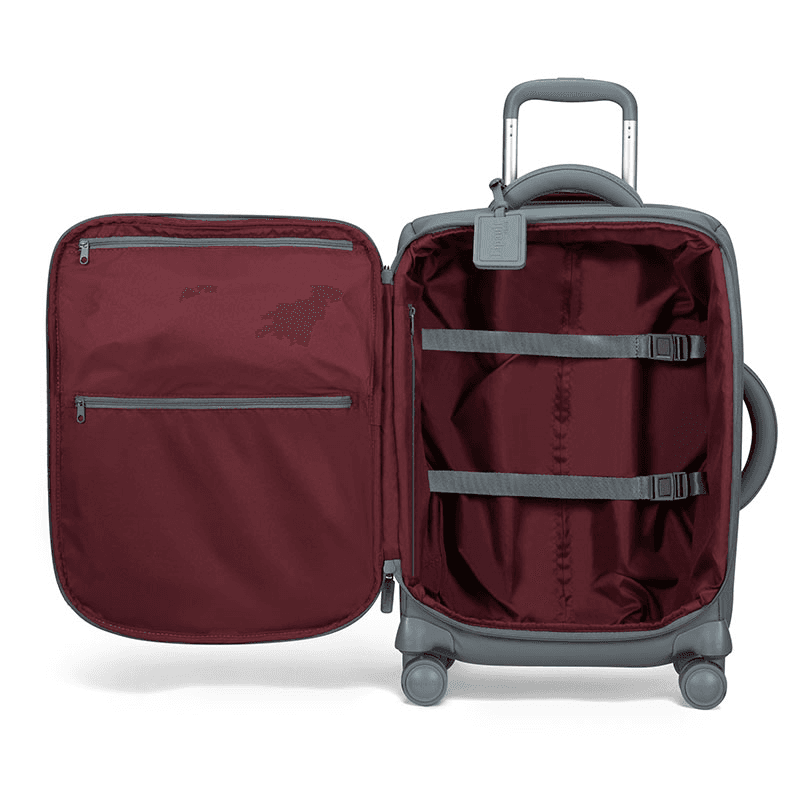 Lost In Berlin Cabin Suitcase, H55  x L35 x W21cm, Cement Storm