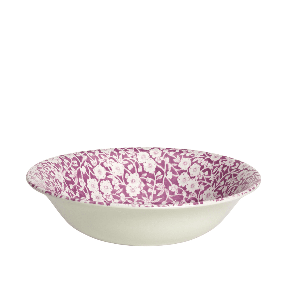 Blossom Calico Pudding/Soup Bowl, D20.5cm, Lilac
