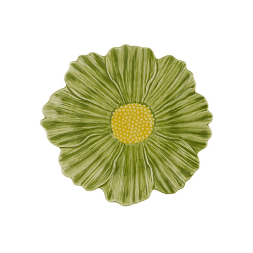 Image showing the Maria Flor Cosmos Plate, D23cm, Green product.